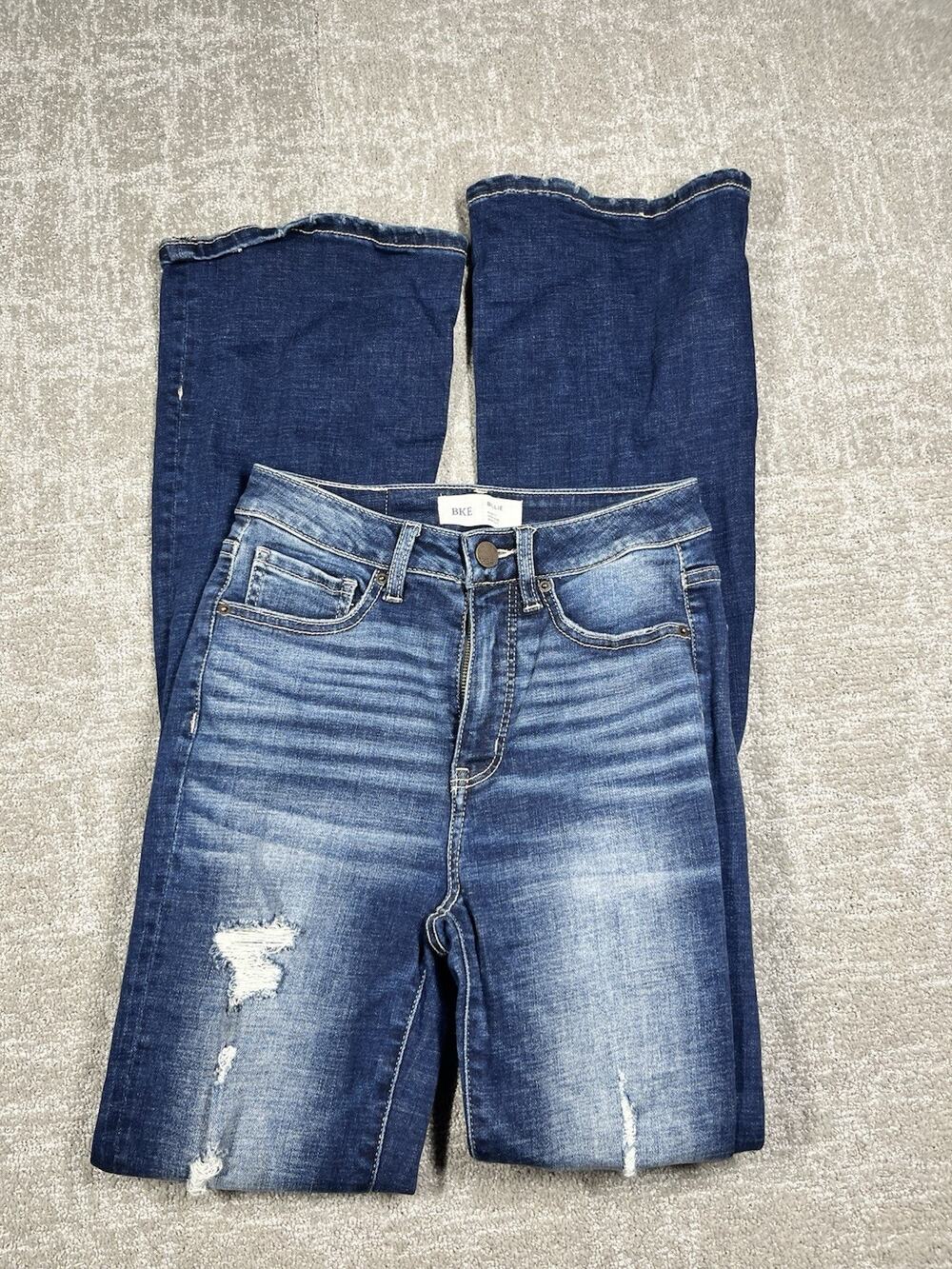 BKE Billie Slim Fit High Rise Bootcut Jean Women Size 25x33.5